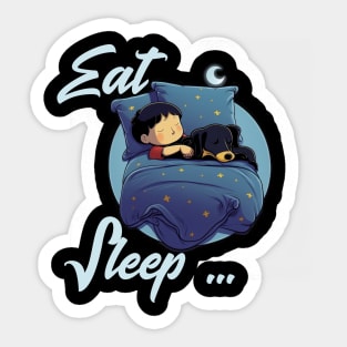 Sleeping Dog Sticker